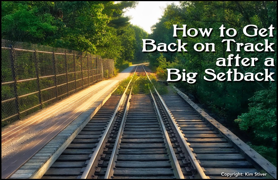 Get back on track after a spiritual setback